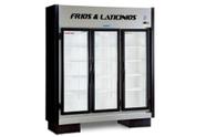 Expositor de Frios e Laticínios 3 Portas EAS 103 RT BLACK Fortsul