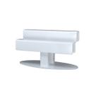 Expositor de pulseiras e braceletes Duplo - Branco