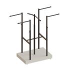 Expositor de Roupas em MDF Base com 6 cabideiros Robust