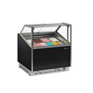 Expositor de Sorvete de Massa GESG12 Preto Gelopar 220v