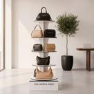 Expositor Giratório Arara Para Bolsas E Acessórios Para Lojista ENVIO DESMONTADA