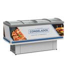 Expositor Ilha Gelopar Para Congelados Plus 520 Litros Branco 127V GESV-190C Expositor Ilha Gelopar Para Congelados Plus 520 Litros Branco 127V GESV-190C