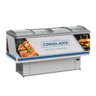 Expositor Ilha Gelopar Para Congelados Premium 520 Litros Branco 220V GESV-190CL Expositor Ilha Gelopar Para Congelados Premium 520 Litros Branco 220V GESV-190CL