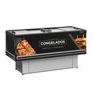 Expositor Ilha Gelopar Para Congelados Standart 520 Litros Preto 127V GESV-190 R Expositor Ilha Gelopar Para Congelados Standart 520 Litros Preto 127V GESV-190 R