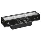 Expositor Ilha Vanguard Top Congelados Resfriados 800L Vidro Semicurvo 3,00m EIVT 3000 127V Refrimate