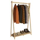 Expositor Para Guardar Roupas Vazado Sapatos Simples Pinus