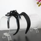 Expositor Para Tiara 29cm Acrílico Cristal - KIT COM 4 UNID Expositor Para Tiara 29cm Acrílico Cristal - KIT COM 4 UNID