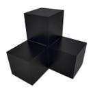 Expositor podio 3d - preto