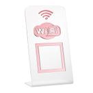 Expositor QR Code WI-FI - Cristal com Rosé Expositor QR Code WI-FI - Cristal com Rosé