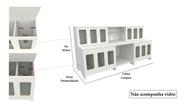 Expositor Ração 12 Divisões + Mesa Balança (pet Box Loja)