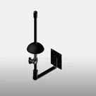 Expositor Suporte De Parede Vector Eg-1535 Para Trompete