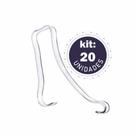 Expositor Suporte P/ Sandalias Em Acrilico Kit 20 Peças G