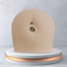 Expositor Umbigo De Silicone Nude