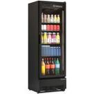 Expositor Vertical 445L GRV45CB Preto Gelopar 110V