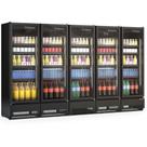 Expositor Vertical 5 Portas GCVR2500CB All Black Gelopar 220V