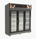 Expositor Vertical Conservex AS3E de 3 Portas 1050 Litros
