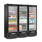 Expositor Vertical Gelopar Gcvr-1450 Pr 1468 Litros Porta De Vidro 220v