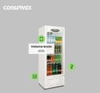 Expositor Vertical Refrigerado Branco ERV 400 Conservex Visa Cooler