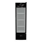 Expositor Vertical Tripla Ação Porta de Vidro 284 Litros Fricon VCET284-2V002 Preto 220V