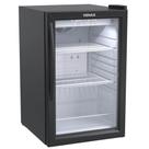 Expositora De Bebidas Venax VV 100 Litros Preto Fosco Led Branco 220V 25927