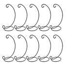 Expositores de ornamentos DaskFire, pacote com 10 unidades Black Iron Christmas