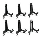 Expositores de placas Artliving Black Plastic 6 unidades de 10 cm Expositores de placas Artliving Black Plastic 6 unidades de 10 cm
