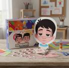 Expressões Faciais Frente e Verso - Kit Educativo para Emoções