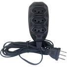 Ext Techna Pl 0,75 3Mt 2P+T10A Preto Ext Techna Pl 0,75 3Mt 2P+T10A Preto