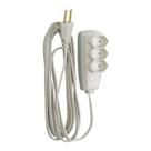 Extensão 2P 3 Metros Branca - Legrand