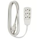 Extensão 2P+T 3 Metros Branca Reforçada - Legrand Extensão 2P+T 3 Metros Branca Reforçada - Legrand