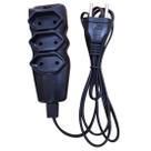 Extensao 3 Tom. Paral.2X0,75X1,50Mt 2P 10A/250V Pt Megatron
