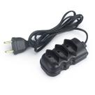 Extensao 5 metros 3 tomadas bipolar preto md9 - 9247