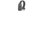 Extensao baby tripla 3 mts preto plastimar