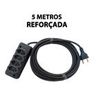 Extensão Cabo Fio Pp 2 X 1.5 Mm Reforçada Rolo Com 5 Metros