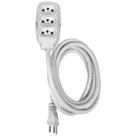 Extensão Com Cabo Redondo Branca 20A - 250V Com 1,5 Metros (1699951) - Ilumi