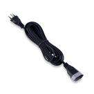 Extensão Cordão Prolongador Tripolar 10A Preto 5 Metros - Force Line