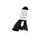Extensao Daneva Prolongador Macho Femea Paralelo 2P 0,75X3M Preta 10A Dn1312 Extensao Daneva Prolongador Macho Femea Paralelo 2P 0,75X3M Preta 10A Dn1312