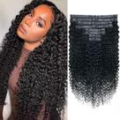 Extensão de cabelo Clip In croocco Seamless 3C 4A Kinky Curly Extensão de cabelo Clip In croocco Seamless 3C 4A Kinky Curly