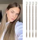 Extensão de cabelo Flufymooz Braid Synthetic Dark Blonde de 14 polegadas