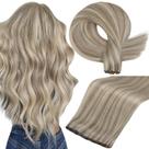 Extensão de cabelo Full Shine Genius Weft 20 cm Cabelo humano loiro