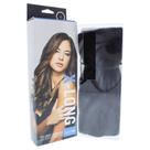 Extensão de cabelo Hairdo Wavy R2 Ebony 58 cm sintético, amigável ao calor