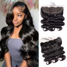 Extensão de cabelo Sungirl 13x4 Lace Frontal Body Wave 16"