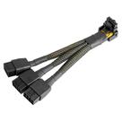 Extensão de cabo GPU de 16 pinos para 3X 8 pinos Pcie para RTX 40xx