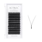 Extensão de cílios ACTROL YY Black D Curl 0,07 mm 15 mm Cílios