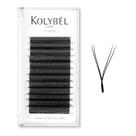 Extensão de cílios KOLYBEL YY em forma de Y 0,05 mm D Curl 11 mm