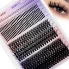 Extensão de cílios Lash Clusters DIY Mega Thick 12-18 mm 40+50D Extensão de cílios Lash Clusters DIY Mega Thick 12-18 mm 40+50D
