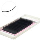Extensão de cílios Qeelasee Matte Mink Flat 0,25 D Curl 14 mm