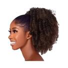 Extensão De Rabo De Cavalo Afro Puff Kinky Curly Com Cordão Para Mulheres Negras, Aplique De Cabelo
