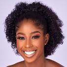 Extensão de rabo de cavalo CECINILL Afro Puff Kinky Curly Synthetic