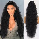 Extensão de rabo de cavalo ORSUNCER Claw, cabelo sintético encaracolado de 30 cm